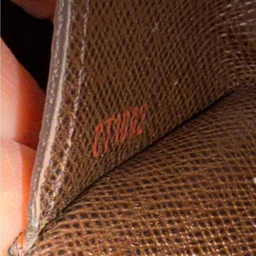 Louis Vuitton Ludlow Damier Ebene Brown Waller - Picture 7 of 7